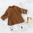 thumbnail image 4 of Lindreshi Toddler Girl Coats and Jackets Newborn Infant Baby Girl Boy Winter Jacket Warm Button Coat Knit Outwear Sweater, 4 of 9