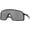 (02) Polished Black/Prizm Black, variant on sunglasses OO9406A Sutro (A) (02) polished black with prizm black lenses, 137mm