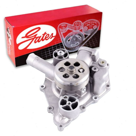 Gates Engine Water Pump compatible with Jeep Grand Cherokee 5.7L 6.1L V8 2005-2010