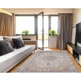 thumbnail image 2 of Linon Eclipse Kramer Woven Polyester 6'7"x9'7" Rug in Ivory, 2 of 5
