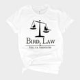 thumbnail image 3 of Bird Law Shirt, Philadelphia School of Bird Law T-Shirt, Lawyer Shirt, Lawyer Gift, Unisex T-Shirt, 3 of 5