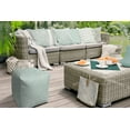 thumbnail image 3 of HomeRoots 475085 17 x 17 x 1 in. Green Cube Indoor & Outdoor Pouf Cover, 3 of 3