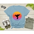 thumbnail image 2 of Retro Hummingbird Bird Lover Gift Shirt For Men Women Kids Ladies Boys Girls Hummingbird Gifts For Mom Dad Tshirt Cute Bird Graphic T-shirt, 2 of 8