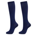thumbnail image 1 of Calcetines de compresión aptos para deportes calcetines de compresión negros antifatiga alivio del dolor hasta la rodilla medias hombres mujeres, 1 of 5