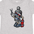 thumbnail image 4 of Inktastic Barber Skater Boys or Girls Toddler T-Shirt, 4 of 5