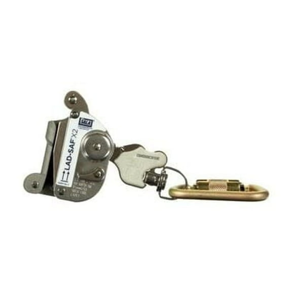 DBI/SALA Lad-Saf X2 Climbing Sleeve With Carabiner (For Use With 3/8" And 8 mm Diameter Cable)