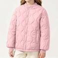 thumbnail image 3 of LIaqionyy Kids Quilted Jackets Lightweight Button down Jacket Boys Girls Warm Coats Padded Outwear with Pockets, 3 of 7