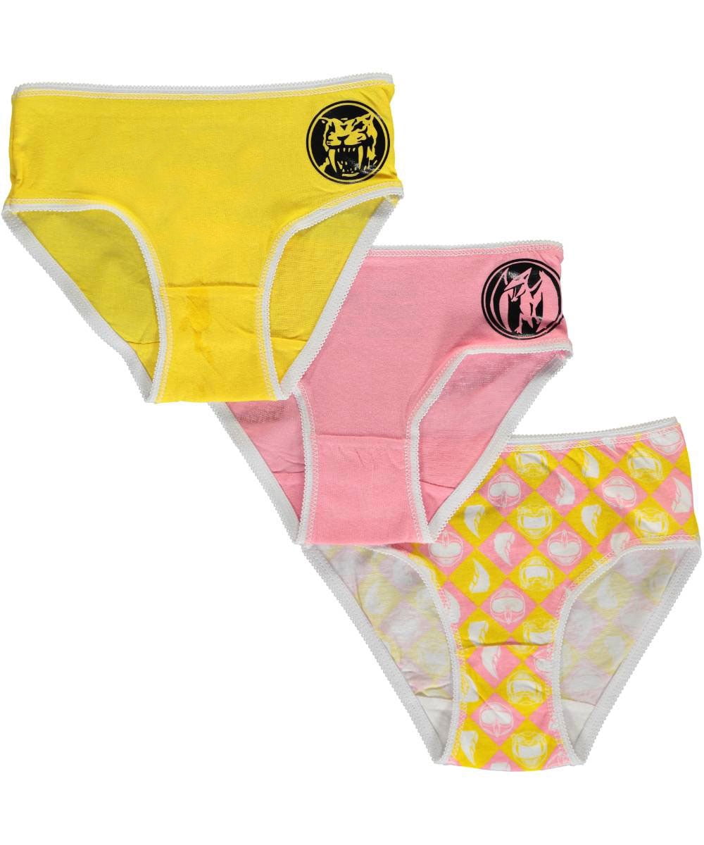 Power Rangers Power Rangers, Girls Underwear, 3 Pack Panties (Little