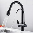 Kitchen Faucet with Drinking Filtered Water 360° Swivel Kitchen Sink