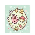 thumbnail image 4 of Cute Pink Cat Flannel Blanket - Soft Warm Cozy Design with Picnic Pattern Perfect for Sofa Travel Bed and Chair, 4 of 7