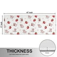 thumbnail image 5 of Kitchen Rugs Sets Of 2,Pink Cow Strawberry Pattern Anti Fatigue Kitchen Mat Rugs Non Slip Washable,Decorative Kitchen Floor Mats for Kitchen,Sink,Laundry,17"X47", 5 of 5
