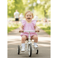 thumbnail image 4 of BemeyourBBs Newborn Baby Girl Boy Plaid Gingham Bubble Romper Infant Baby Summer Clothes Casual Loose Fit Crew Neck Flying Sleeve Bodysuit Playsuit Jumpsuit, 4 of 9