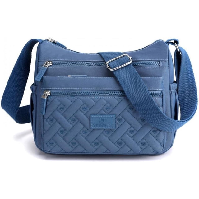 Bolso bandolera informal con múltiples bolsillos para mujer, bolso de hombro para niñas, bolso de mano ajustable, suave, de gran capacidad, bolso para teléfono, para ir de compras, viajar y trabajar