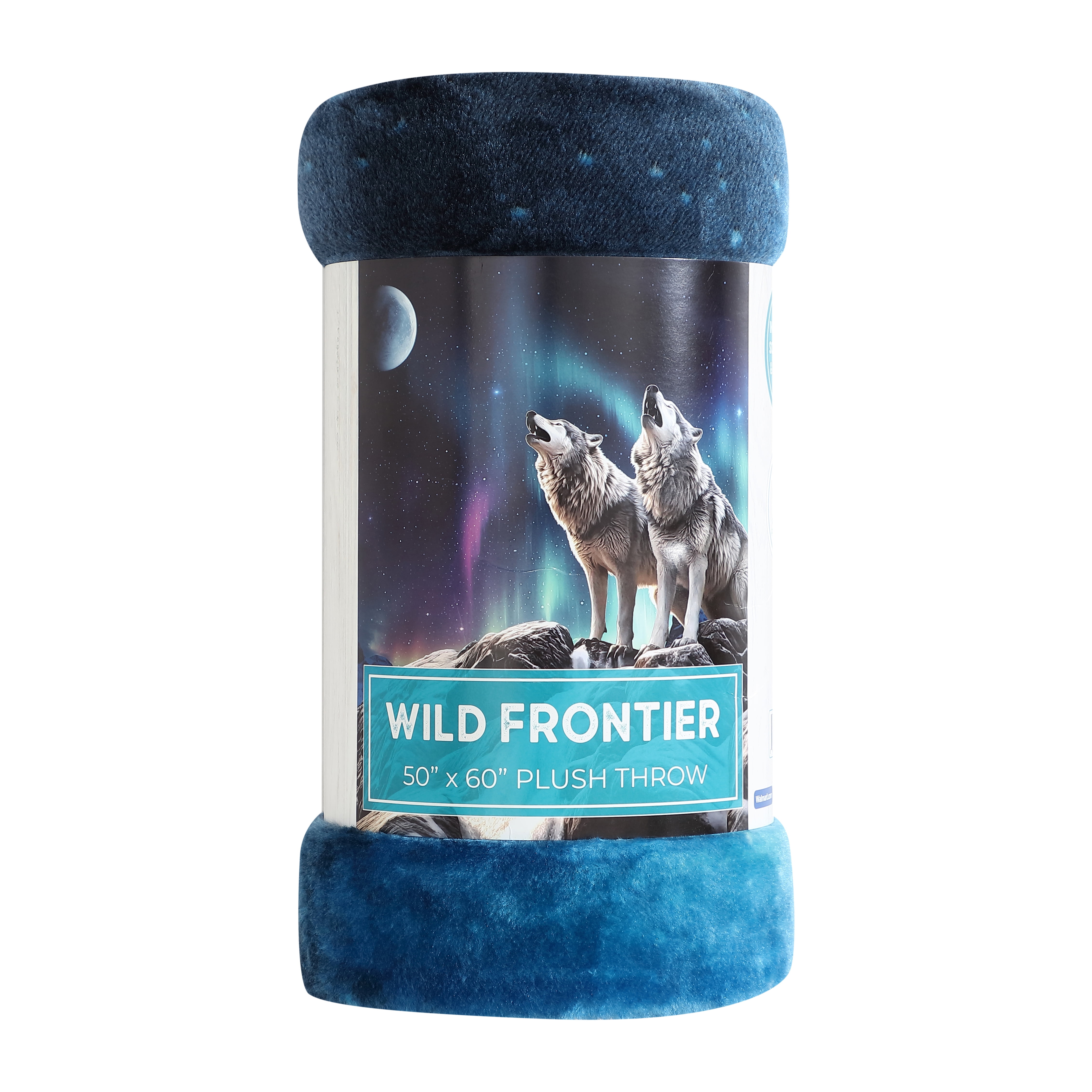 Wild frontier Wolves Throw