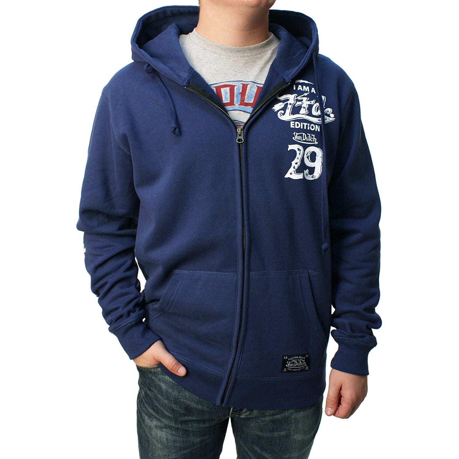 von dutch zip up