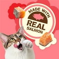 thumbnail image 5 of (3 pack) Purina Friskies Party Mix Natural Yums Salmon Flavor Crunchy Treats for Cats, 20 oz Canister, 5 of 11