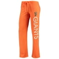 thumbnail image 4 of Women's Concepts Sport Orange/Black San Francisco Giants Meter Muscle Tank Top & Pants Sleep Set, 4 of 5
