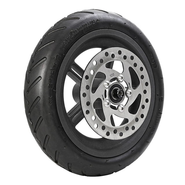 Lefu 8.5 inch Electric Scooter Rear Wheel W/ 120mm Disc Brake Set for -For xiaomi PRO