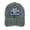 Gray, variant on Overstimulated But Well Accessorized Charcoal Baseball Cap for Men Women, Adjustable Snapback Hats Cotton Hat