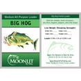 thumbnail image 4 of Big HOG (7-8wt) Medium All-Purpose Fly Leader - Dries/Streamer/Nymph (Quality Moonlit Furled Leader Made in The USA), 4 of 4