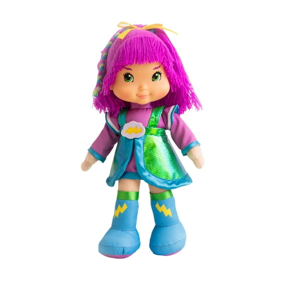 The Loyal Subjects 12-Inch Stormy Doll - Rainbow Brite Character with Soft Plush Body, Iconic Outfit, and Sticker Sheet - Perfect for Playtime and Collectors