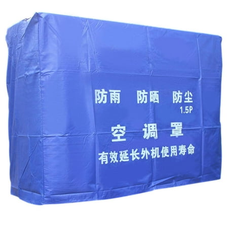 

Outside Air Conditioner Unit Cover | Waterproof Outdoor AC Defender Cover with Retractable Hem Strap | Durable AC Window Units Protection Case for Home