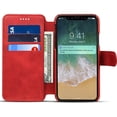 thumbnail image 1 of iPhone 6 red Case Wallet Case PU leather Filp Cover Case with Card Slots, 1 of 6