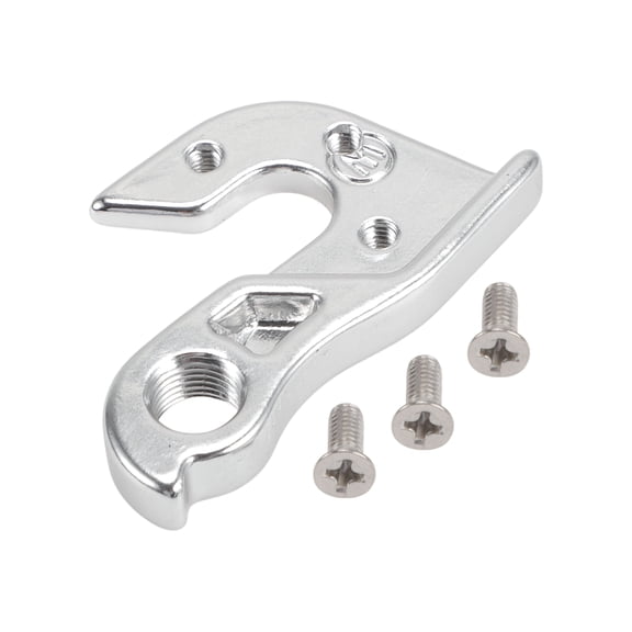 Unique Bargains Bike Rear Derailleur Hanger Aluminium Alloy Gear Mech Frame Tail Hook Dropout Adapter for MTB Mountain Road Bike Bicycle Cycling Accessories - Type 50 Sized 2.40"x1.46"