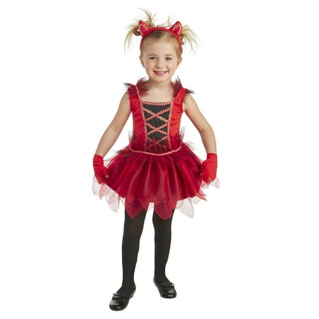 Little Devil Toddler Halloween Costume 2T - Walmart.com