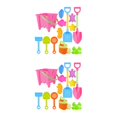 thumbnail image 2 of Naiovety Coloridos juguetes de playa de plástico - Juego de juguetes interactivos y educativos para niños Lindo fácil de limpiar Accesorios Caja cuadrada rosa 2Conjunto, 2 of 6