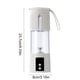 thumbnail image 3 of Licuadora Eléctrica Portátil (24 oz) | Molinillo Multiusos para Alimentos de Bebé, 12 Cuchillas de Alta Velocidad, Tamaño Compacto para Viajes, 3 of 6