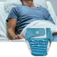 thumbnail image 3 of Reusable Adult Cloth Diaper Incontinence Pants Disability Aids Blue M Blue M, 3 of 6