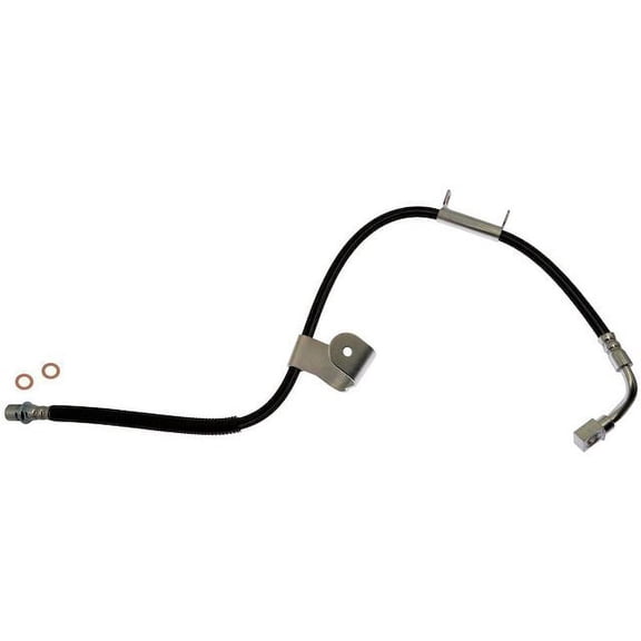 Front Right Brake Hose - Compatible with 2001 - 2006 Chevy Silverado 2500 HD 4WD 2002 2003 2004 2005