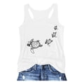 thumbnail image 4 of Casual Women's Tanks For Summer Fashionable Graphic Style Versatile Round Neck Design Comfortable And Washable Basic Tops For Everyday Wear, 4 of 4