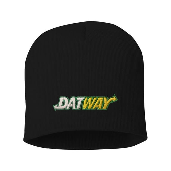 Adult Datway Embroidered Knit Beanie Cap