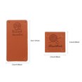 thumbnail image 4 of EeaseCA 100Pcs DIY Clothes Leather Tags Handmade Clothes Leather Label with Hole, 4 of 7