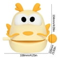 thumbnail image 3 of Wood Fish Childs Night Light with Tap Sensor, USB Rechargeable Interactive Bedside Lamp with Timer & 3 Brightness, Cute Animal Sleep Light for Children’s Bedroom Gift, 3 of 7