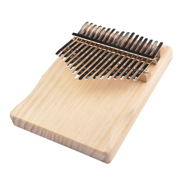 Instrumento Musical de Percusión Kalimba de Madera de Pino 17 Teclas Wdftyju