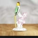 thumbnail image 3 of Adorno de cristal Pájaro en rama Artesanía Gabinete de Decoración B pájaro Zulema figuritas de loros, 3 of 7