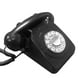 thumbnail image 4 of Teléfono fijo con disco giratorio para fiestas, salas de estar, hoteles, teléfonos fijos con cable Negro, 4 of 9