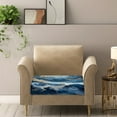 thumbnail image 5 of ZUXONGSY Marble Print Sofa Cushion Cover Couch Cushion Protector Covers Individual Couch Cushion Covers Spandex Couch Seat Cushion Slipcover 1 Seater Armchair Cushion Cover, 5 of 5