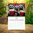 thumbnail image 5 of Hxlamzoo Animals 2025 Monthly Wall Calendar | 12" x 24" Open | Thick & Sturdy Paper | Giftable | Kids Teen Funny Animals | Animals Friend Personalities, 5 of 9