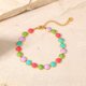 thumbnail image 4 of sweethay Cadena de eslabones Cadenas exquisitas Pulseras de moda coloridas de acero inoxidable Brazaletes de mano clásicos para niñas Ropa, zapatos y accesorios Miscelánea, 4 of 6