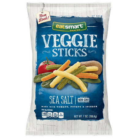 - EatSmart Sea Salt Veggie Sticks, 7 Oz.