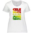 thumbnail image 3 of Inktastic Celebrate Juneteenth 6-19-1865 Women's Plus Size T-Shirt, 3 of 5