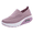 Pink -AA01, variant on Domzle Women Orthopedic Sneakers Walking Shoes,Mesh Breathable Arch Support Slip-on Light Air Cushion Orthopedic Sneakers Shoes Blue