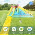thumbnail image 6 of Ktaxon Inflatable Bounce House with 20ft Extended Lawn Slide, Water Slide Bounce House, Inflatable Water Slide Park for Party, Backyard, Lawn, 6 of 7