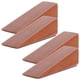 thumbnail image 5 of Tope de puerta de madera antideslizante, 4 unidades, con forma de cuña, para seguridad, para oficina y hogar, color caqui, 5 of 7