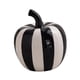 thumbnail image 5 of Figura de fruta de cerámica con pisapapeles de rayas blancas y negras, estatua artística decorativa Manzana 20x17cm, 5 of 9