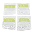 thumbnail image 4 of Juego de cuerdas para ukelele Bling Bling 4 piezas nylon blanco, 4 of 12